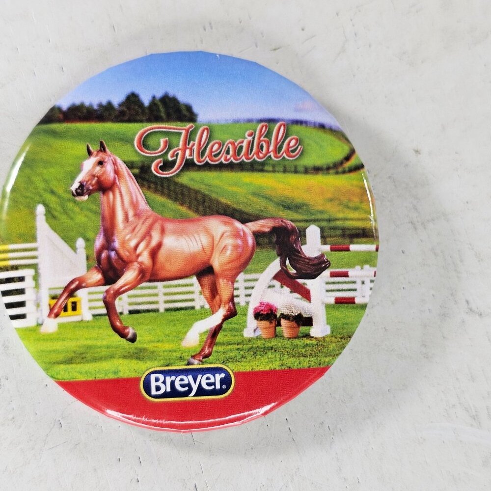 Breyer Horse Flexible Button Pin